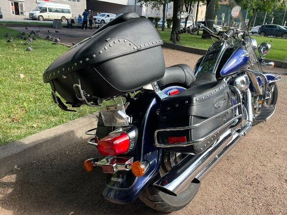 2004 Suzuki Boulevard C90, синий, 735000 рублей - вид 17