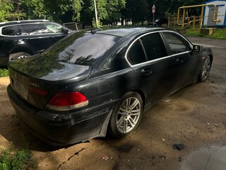 2003 BMW 7 серии 745i IV (E65/E66), чёрный, 600000 рублей, вид 2