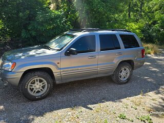 2001 Jeep Grand Cherokee II (WJ), серый, 800000 рублей, вид 3