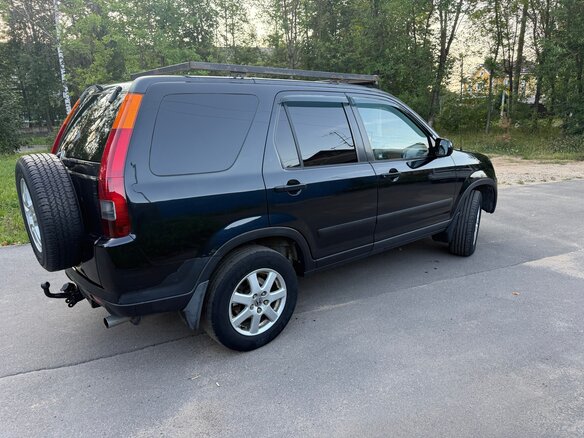 2003 Honda CR-V II, чёрный - вид 5