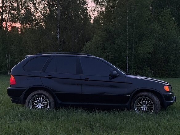 2003 BMW X5 3.0i I (E53), чёрный, 1100000 рублей - вид 6