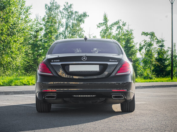 2015 Mercedes-Benz S-Класс 500 VI (W222, C217), чёрный, 4550000 рублей - вид 5