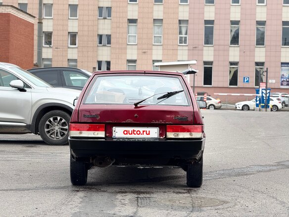 2004 Lada (ВАЗ) 21093i, красный, 350000 рублей - вид 6