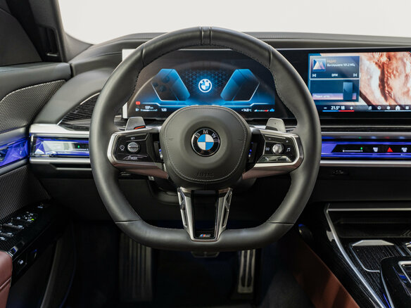 2025 BMW 7 серии 740d xDrive VII (G70), серый - вид 18