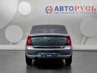 2012 Renault Logan I Рестайлинг, синий, 655000 рублей, вид 4
