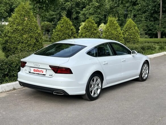 2014 Audi A7 I (4G) Рестайлинг, белый, 2340000 рублей - вид 8