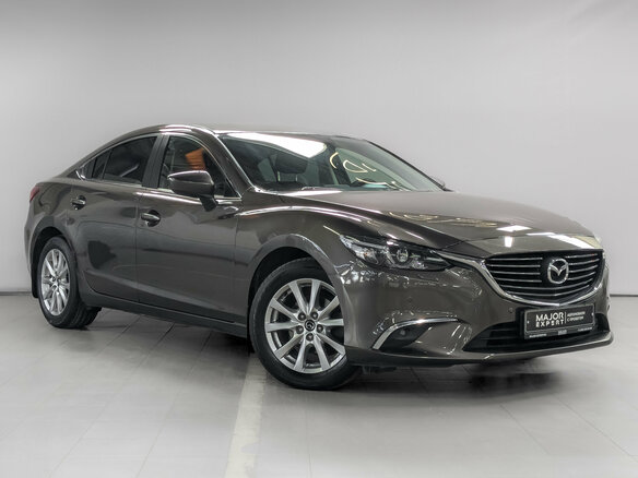 2015 Mazda 6 III (GJ) Рестайлинг, серый, 1700000 рублей - вид 2