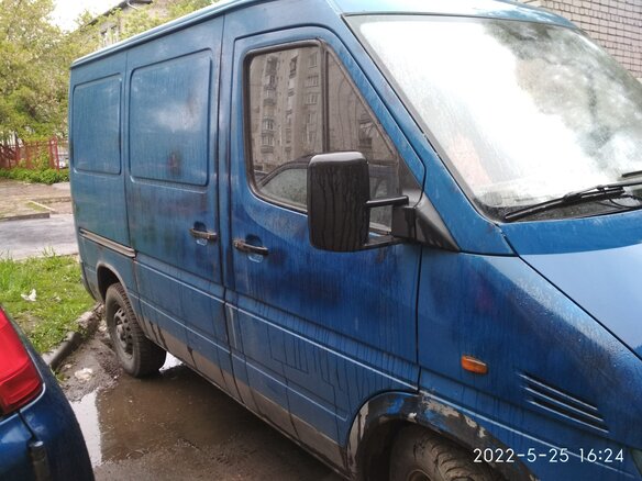 2002 Mercedes-Benz Sprinter, синий, 950000 рублей - вид 5