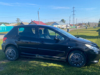 2007 Peugeot 307 I Рестайлинг, чёрный, 380000 рублей, вид 3