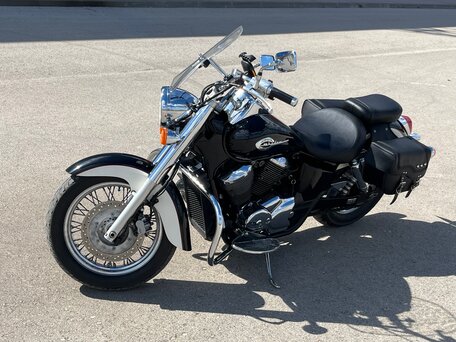 1997 Honda Shadow 750, чёрный, 430000 рублей, вид 1