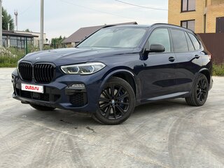 2020 BMW X5 40d IV (G05/G18), синий, 5300000 рублей, вид 1