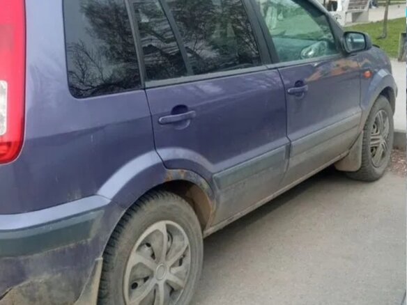 2007 Ford Fusion I Рестайлинг, фиолетовый, 330000 рублей - вид 2
