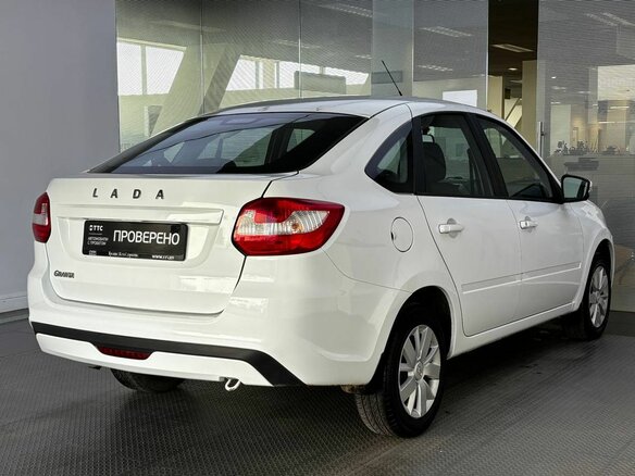 2023 Lada (ВАЗ) Granta I Рестайлинг, белый, 795000 рублей - вид 4