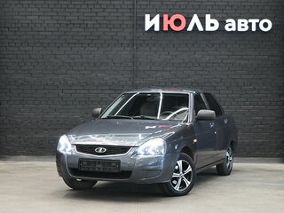 2017 Lada (ВАЗ) Priora I Рестайлинг, серый, 470000 рублей, вид 1