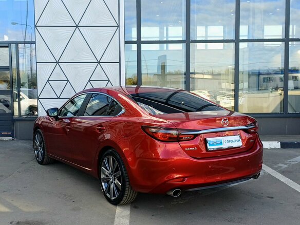 2019 Mazda 6 III (GJ) Рестайлинг 2, красный, 2149000 рублей - вид 6