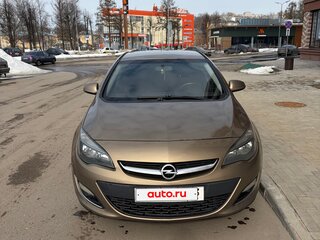 2012 Opel Astra J Рестайлинг, бежевый, 405000 рублей, вид 3