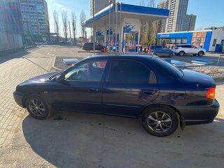 2006 Kia Spectra I Рестайлинг 2, синий, 230000 рублей, вид 5