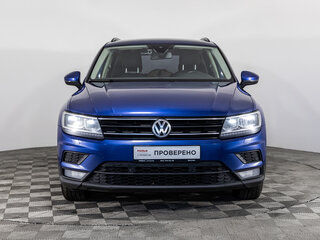 2020 Volkswagen Tiguan II, синий, 1425000 рублей, вид 2