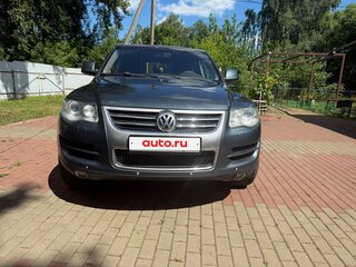 2007 Volkswagen Touareg I Рестайлинг, синий, 900000 рублей, вид 1