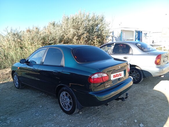 2003 Daewoo Lanos, зелёный, 620000 рублей - вид 2