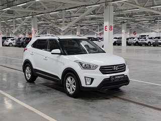 2017 Hyundai Creta I, белый, 1595000 рублей, вид 3
