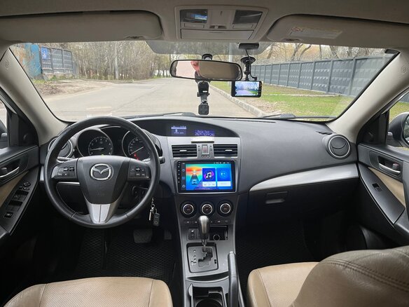 2011 Mazda 3 II (BL) Рестайлинг, белый, 650000 рублей - вид 12