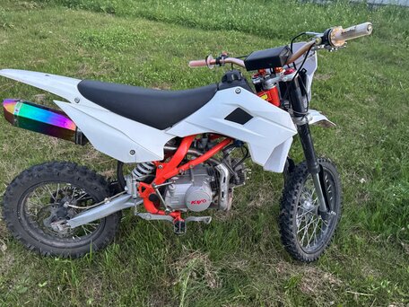 2023 Kayo Basic TT125EA, белый, 45000 рублей, вид 1