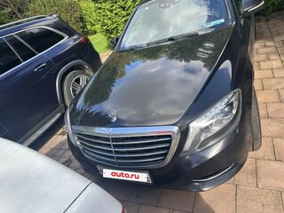 2016 Mercedes-Benz S-Класс 350 CDI BlueTEC Long 7G-TRONIC VI (W222, C217), чёрный, 3850000 рублей, вид 2