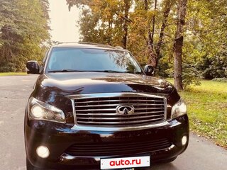 2012 Infiniti QX56 II, пурпурный, 1780000 рублей, вид 2