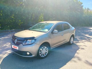 2014 Renault Logan II, бежевый, 625000 рублей, вид 1