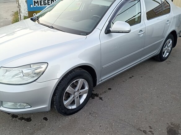 2012 Skoda Octavia II (A5) Рестайлинг, серебристый - вид 11