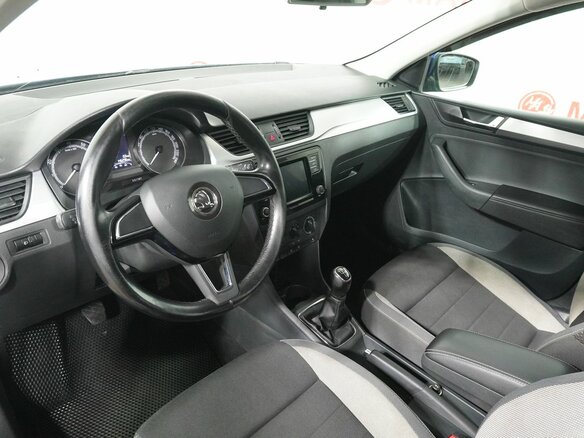2017 Skoda Rapid I Рестайлинг, синий - вид 9