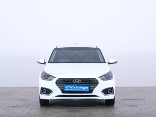2019 Hyundai Solaris II, белый, 1449000 рублей, вид 2