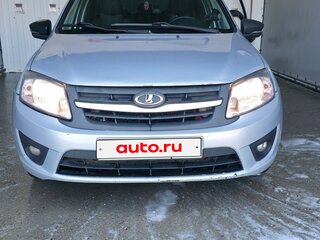 2012 Lada (ВАЗ) Granta I, серебристый, 385000 рублей, вид 2