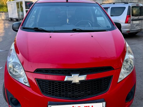 2012 Chevrolet Spark III, красный, 550000 рублей, вид 1