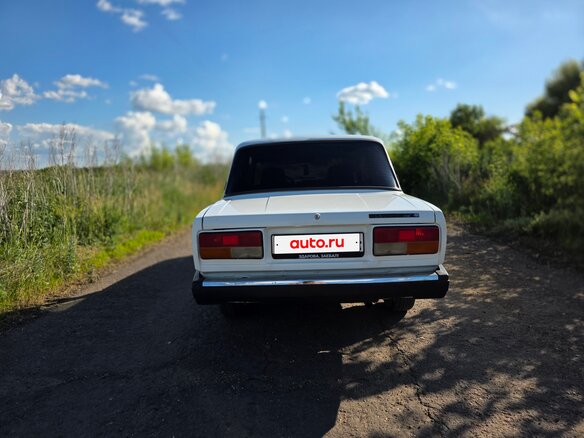 2010 Lada (ВАЗ) 2107, белый, 165000 рублей - вид 6