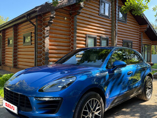 2016 Porsche Macan S Diesel I, синий, 4400000 рублей, вид 1