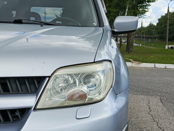 2004 Mitsubishi Outlander I, серебристый - вид 16