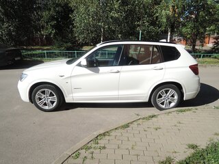 2017 BMW X3 20i xDrive II (F25) Рестайлинг, белый, 1970000 рублей, вид 4
