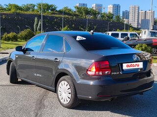 2017 Volkswagen Polo V Рестайлинг, серый, 870000 рублей, вид 5