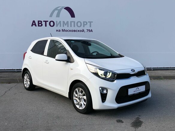 2019 Kia Picanto III, белый - вид 2