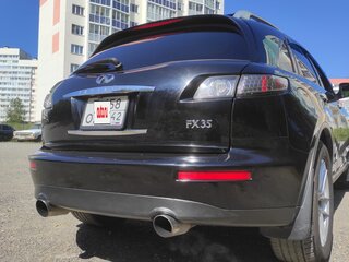 2005 Infiniti FX35 I (S50), чёрный, 980000 рублей, вид 3