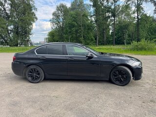 2015 BMW 5 серии 520d VI (F10/F11/F07) Рестайлинг, чёрный, 1500000 рублей, вид 4