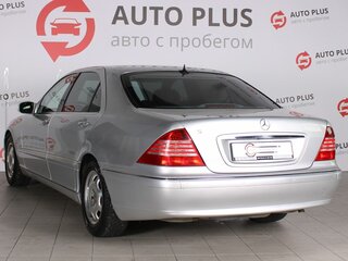 2002 Mercedes-Benz S-Класс 350 IV (W220) Рестайлинг, серебристый, 799000 рублей, вид 2