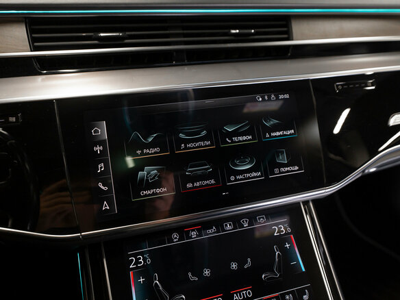 2018 Audi A8 Long 55 TFSI IV (D5), чёрный - вид 24