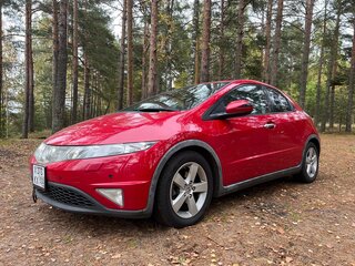 2007 Honda Civic VIII, красный, 850000 рублей, вид 4