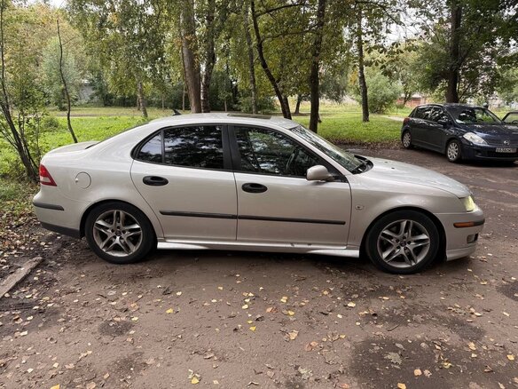 2002 Saab 9-3 II, серебристый, 500000 рублей - вид 3