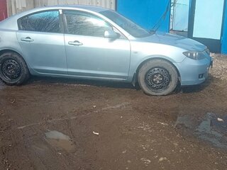 2007 Mazda 3 I (BK) Рестайлинг, серебристый, 330000 рублей, вид 4
