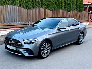 2021 Mercedes-Benz E-Класс 300 d V (W213, S213, C238) Рестайлинг, серый, 4499000 рублей, вид 4