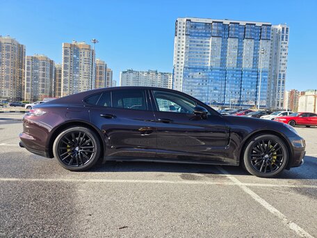 2017 Porsche Panamera 4S II, фиолетовый, 6190000 рублей, вид 4